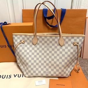 Louis Vuitton Neverfull Azul